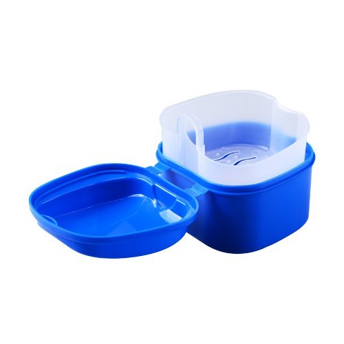 Orafix Premium Denture Bath - 2 Pack | Denture Cleaner for False Teeth | Perfect for Daily Cleaning & Overnight Soaking at Home or Travel