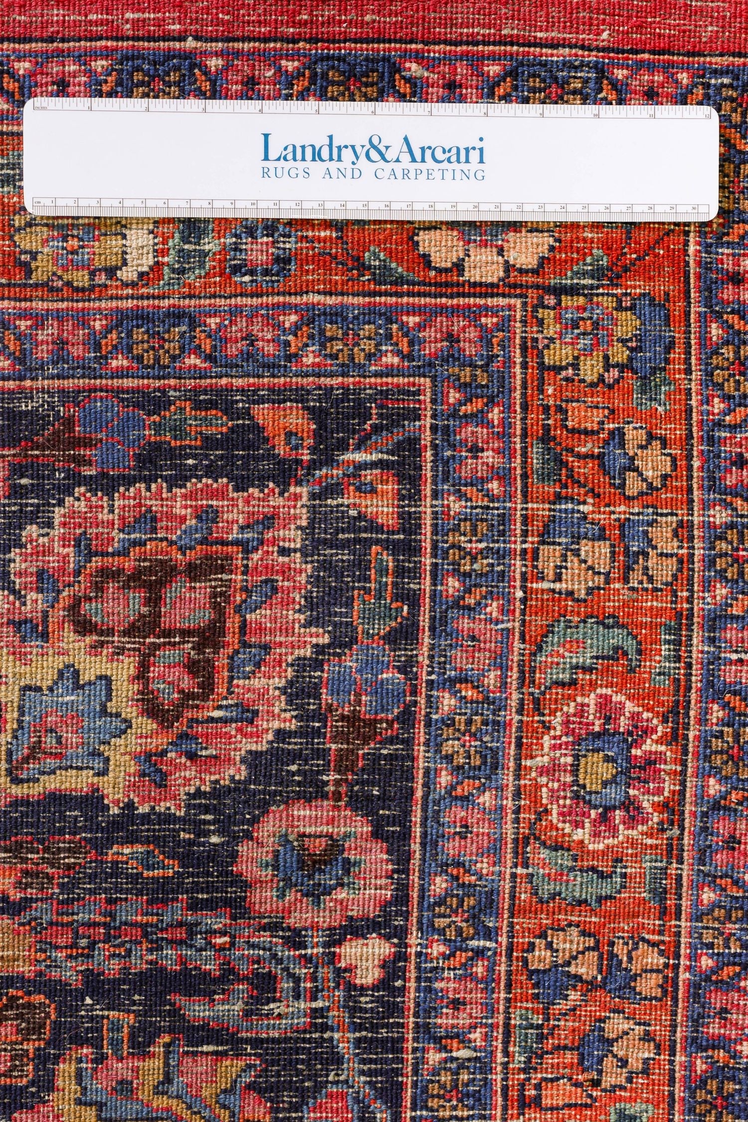 Handwoven Antique Mashad Traditional Persian Rug - J78396 | Perfect for Living Room, Bedroom & Home Decor