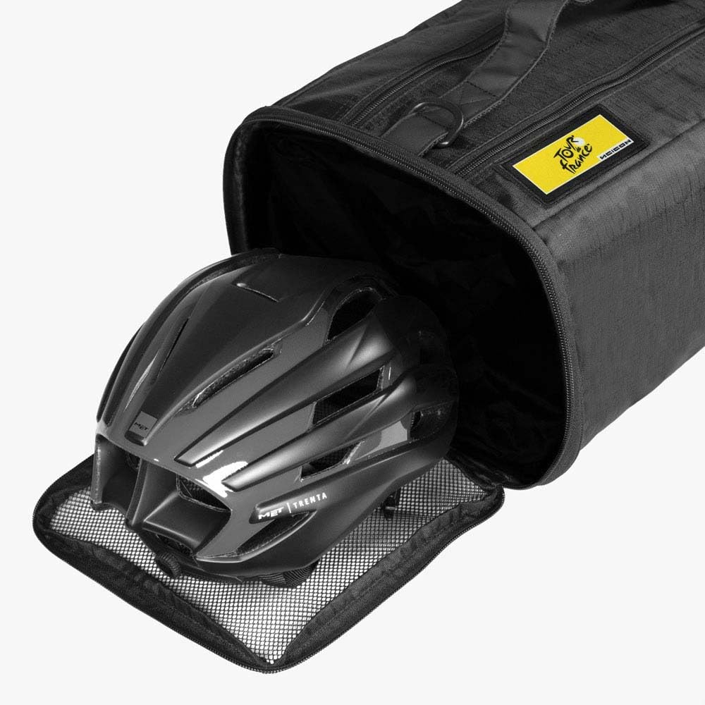 Scicon Soft 695 Roller Black Saddle Bag - Waterproof Cycling Storage for Road Bikes | Perfect for Commuting, Training & Long Distance Rides