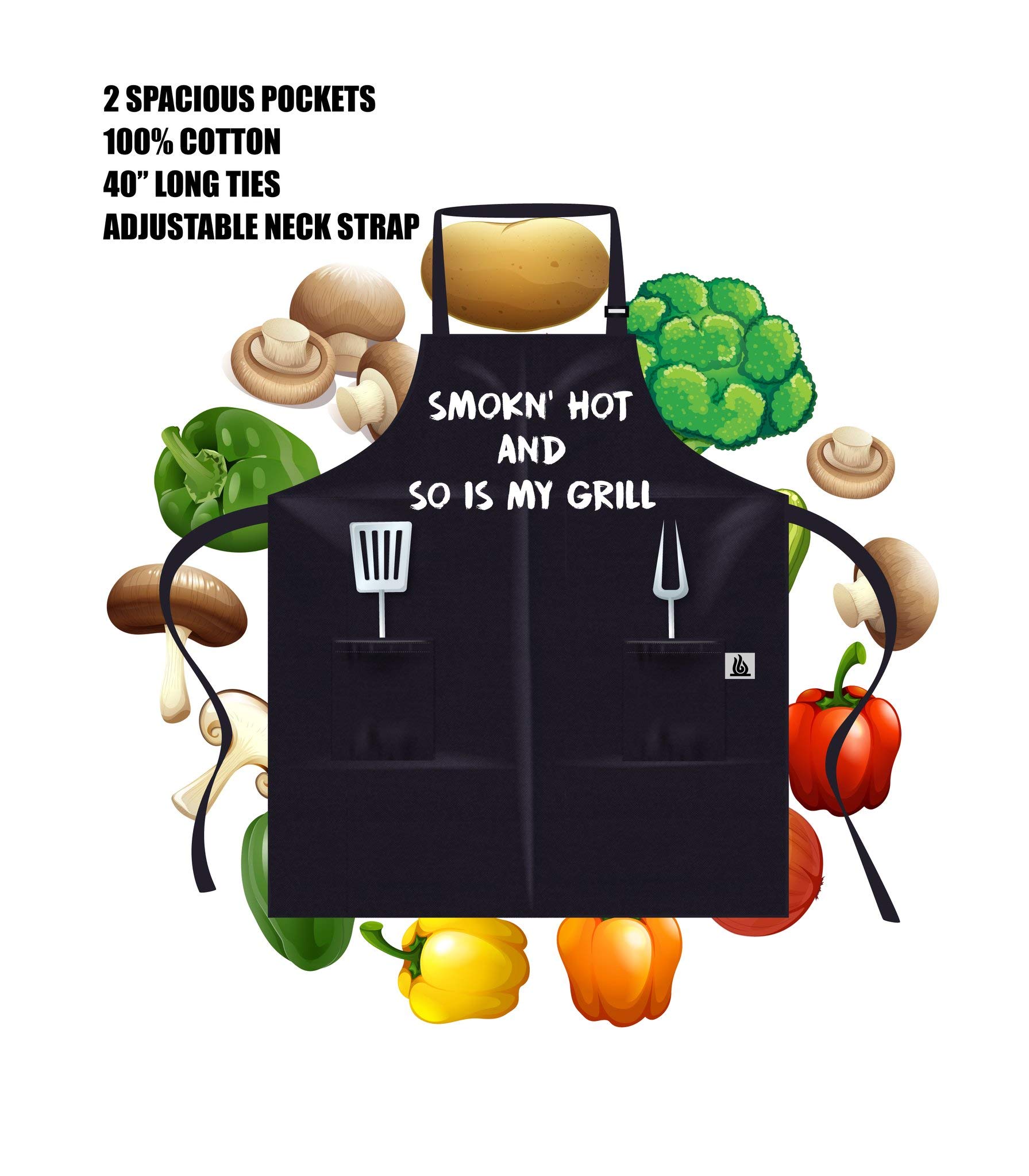 Funny BBQ Apron for Men - 