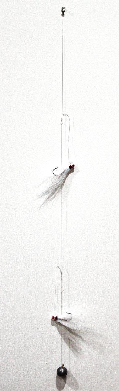 Jigging World BuckEye Hi Lo Rigs - Premium Saltwater Fishing Rigs for Fluke, Sea Bass & Striped Bass | Perfect for Offshore & Inshore Fishing Trips