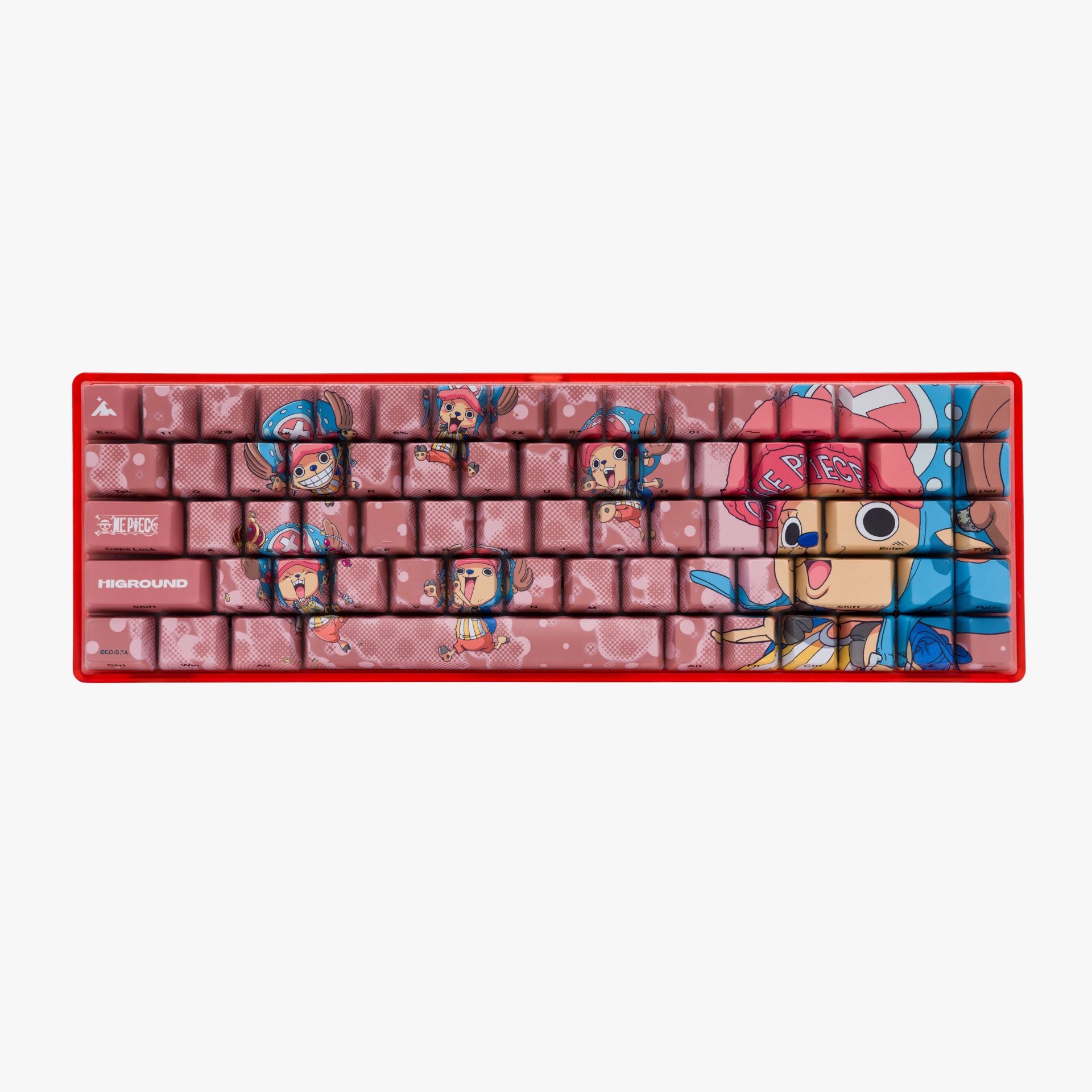 One Piece x HG Basecamp 65HE Mechanical Keyboard - Chopper Edition | Anime Themed Gaming Keyboard for PC & Mac | Perfect for Anime Fans & Mechanical Keyboard Enthusiasts