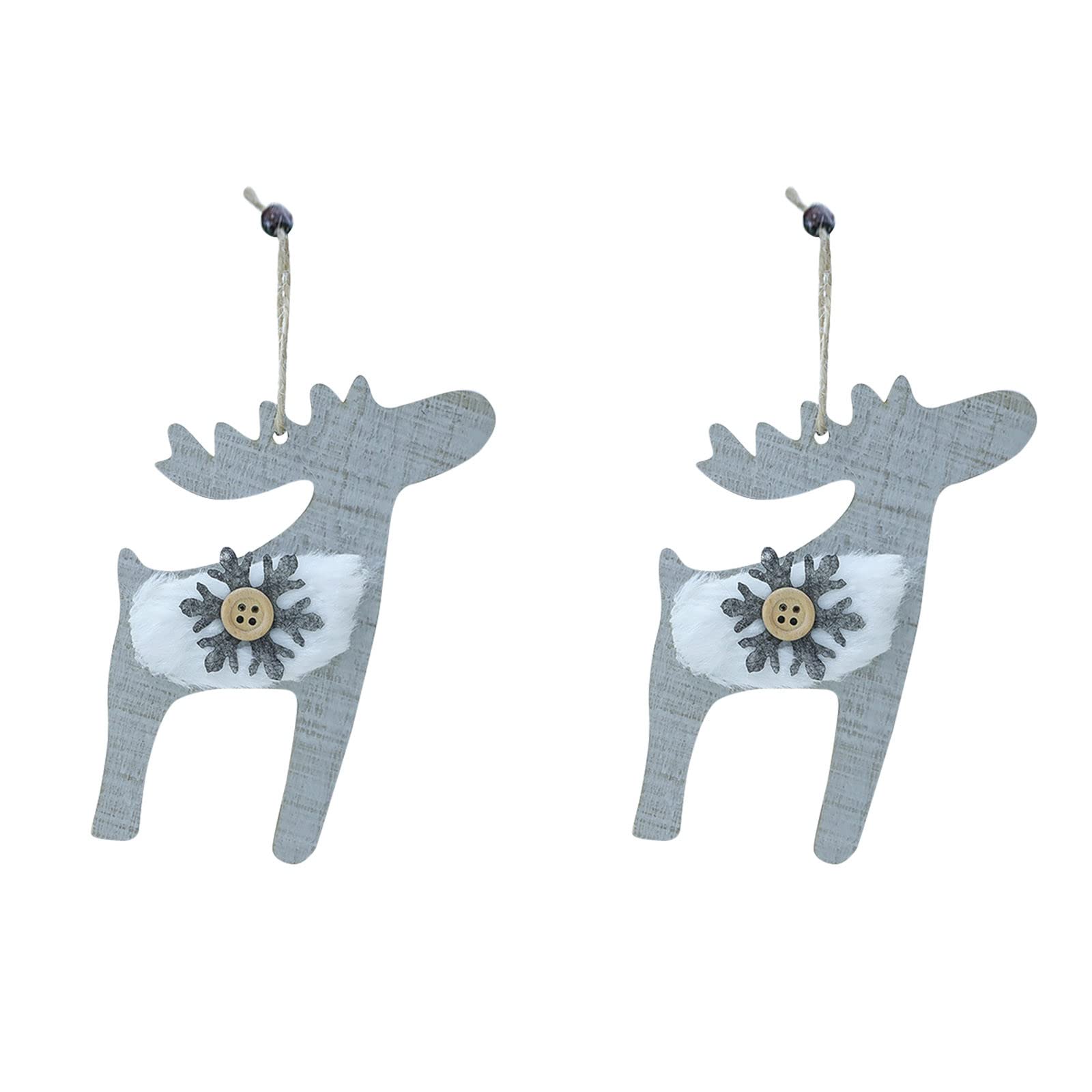 Acrylic Christmas Tree Ornaments Set - Hanging Holiday Decorations for Xmas Tree (F, One Size) - Perfect for Home, Office & Party Decor