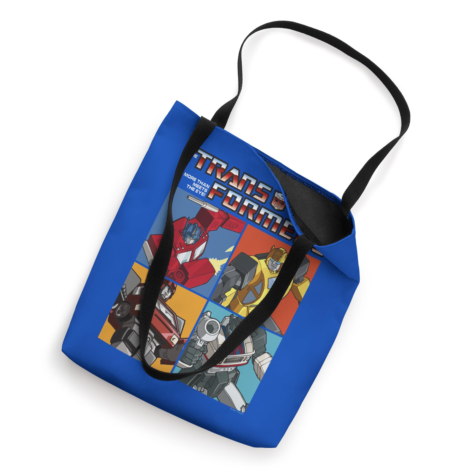 Transformers Autobots Themed Tote Bag - Durable & Stylish for School, Work, Shopping & Comic Con Events