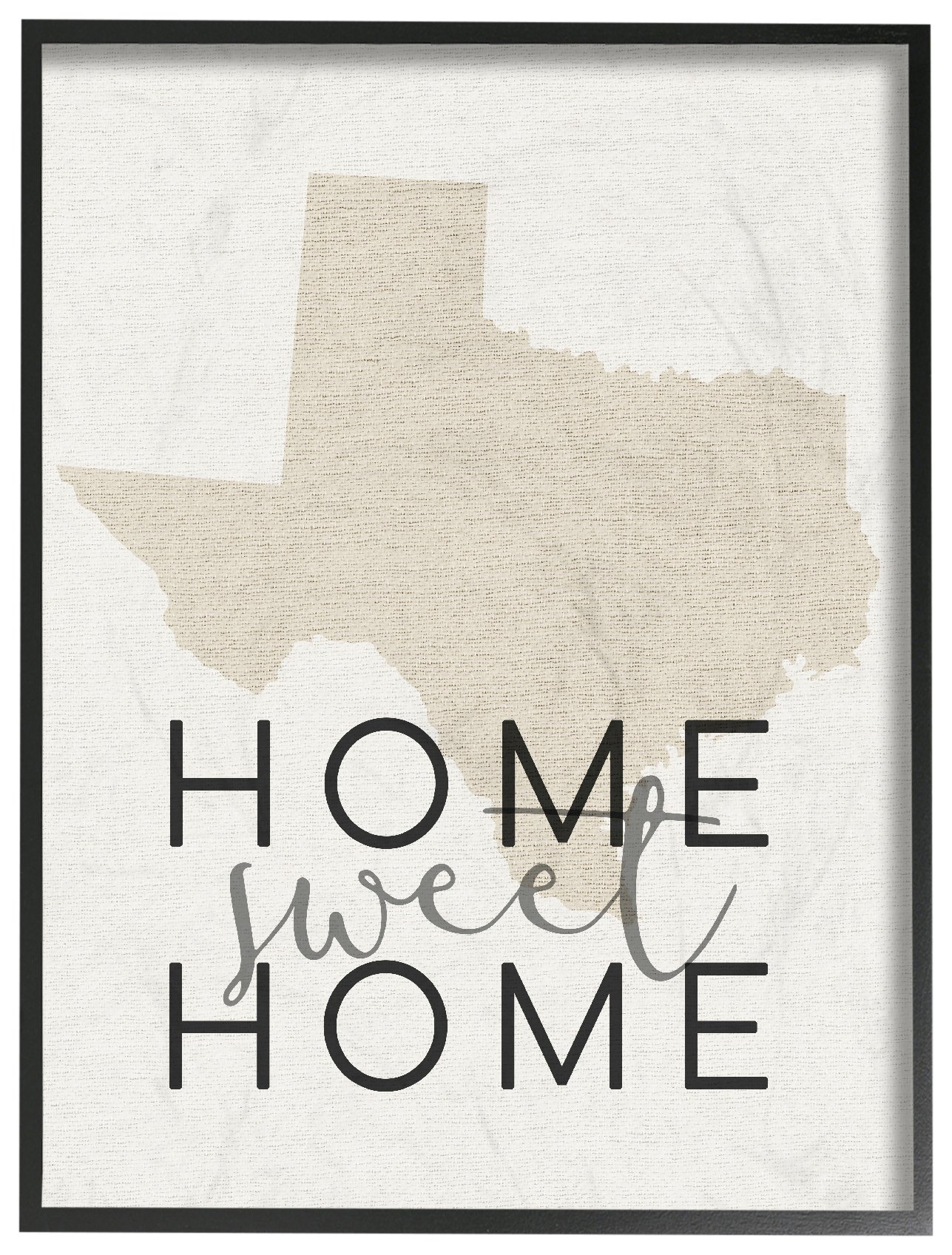Sweet Home Texas Framed Giclee Wall Art - 11