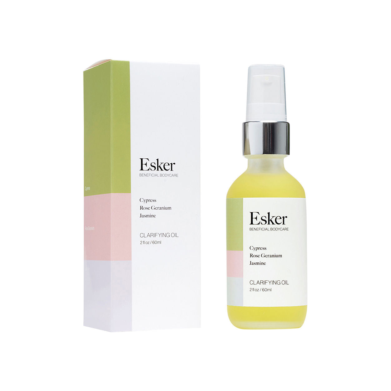 Esker Beauty Clarifying Oil - Natural Face Oil for Acne & Blemish Control - Perfect for Daily Skincare & Nighttime Routine