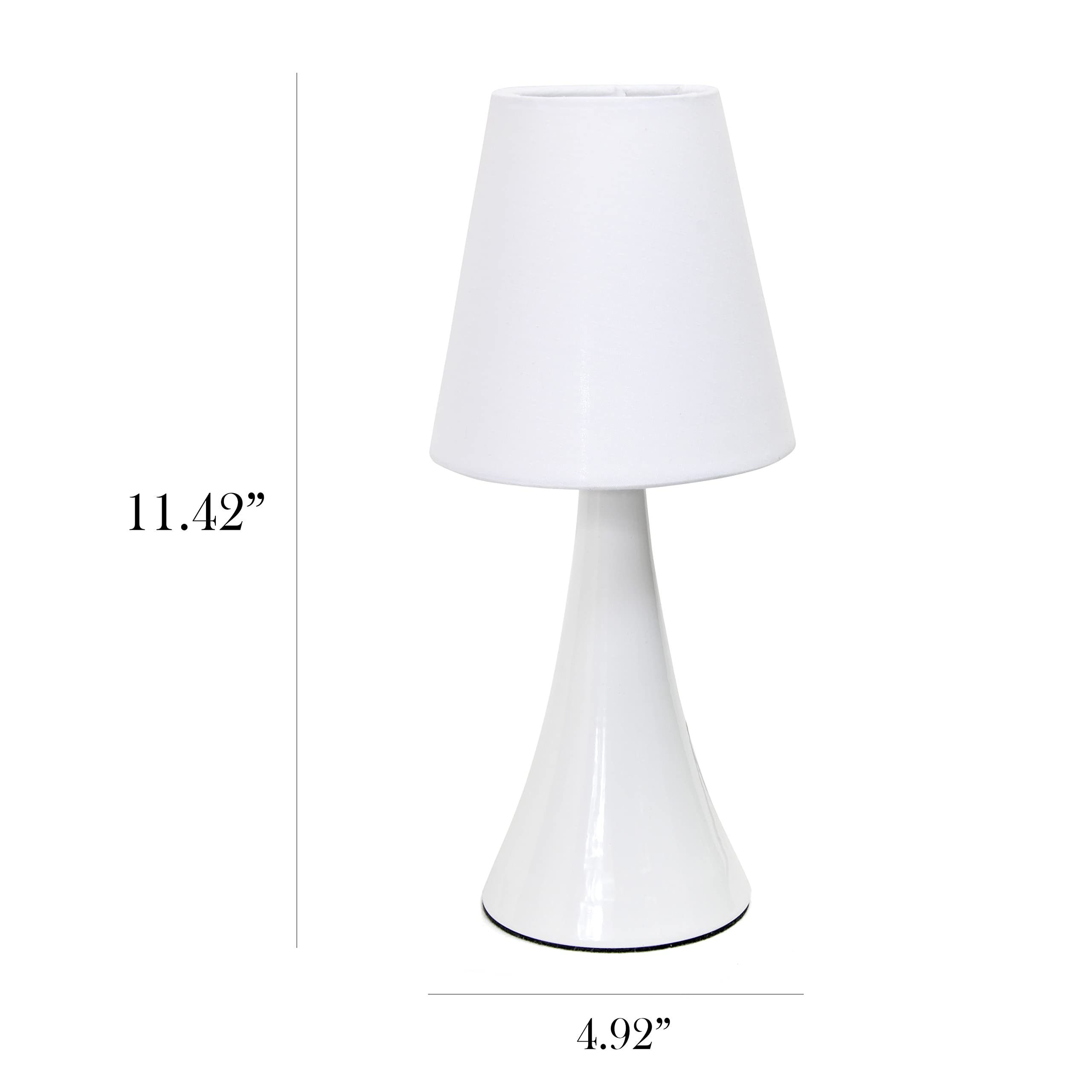 Simple Designs LT2042-WHT-2PK 12