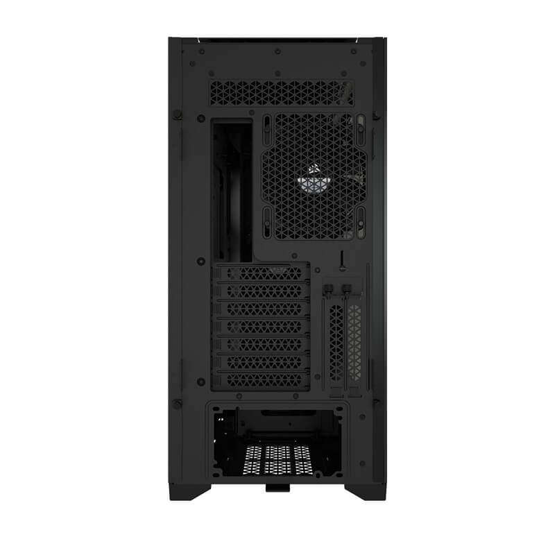 Corsair 5000D Mid Tower PC Case - ATX Tempered Glass Gaming Computer Case with High Airflow, Black - Perfect for Gaming Rigs & High-Performance Builds