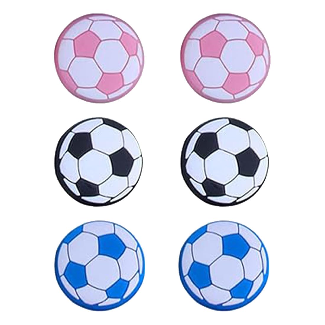 6-Piece Thumbstick Grip Caps for PS5, PS4, Xbox 360 & Xbox One Controller - Basketball Themed Joystick Protectors | Enhanced Gaming Comfort & Precision for FPS, Sports & Action Games
