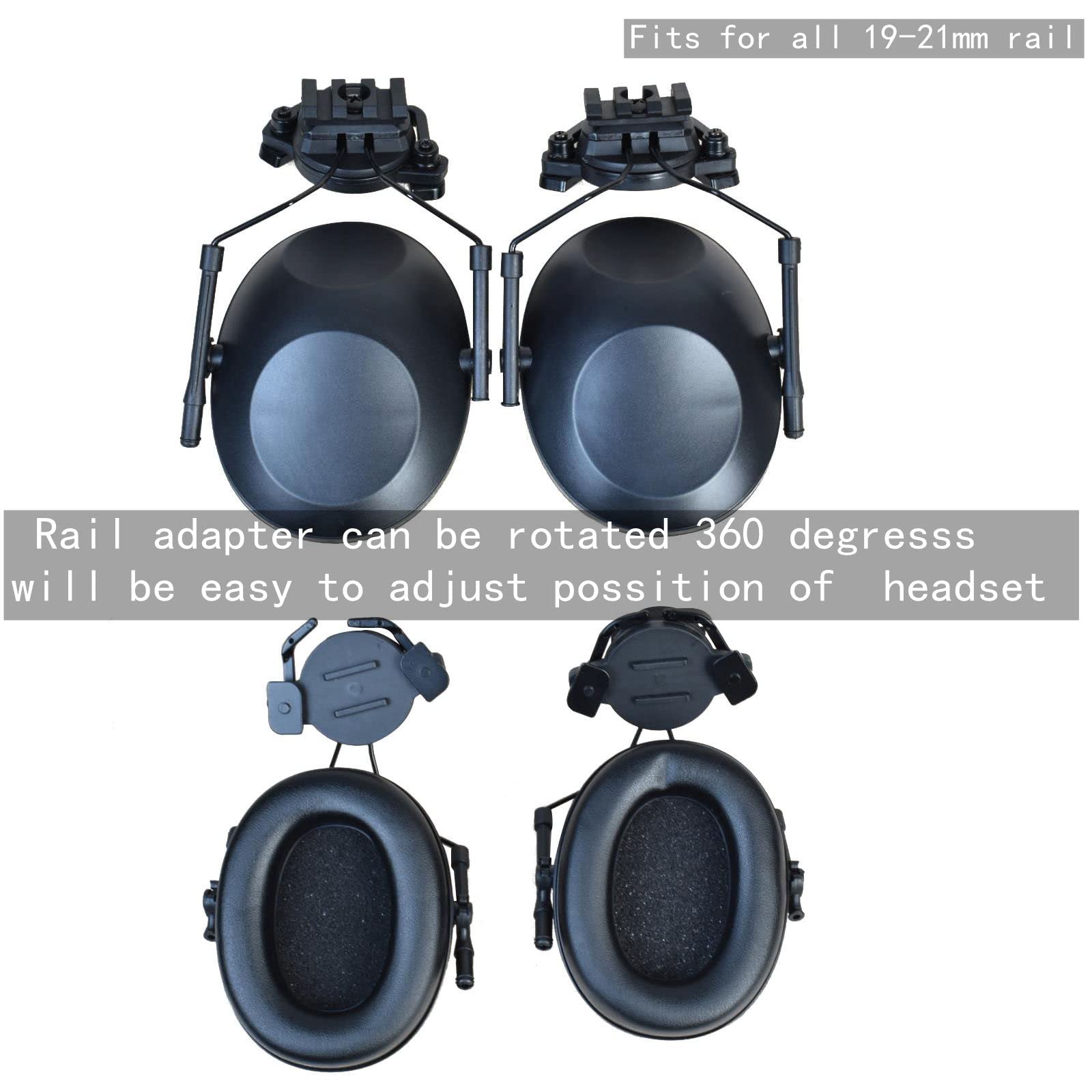 Tactical Full Airsoft Mask & Helmet Set with Noise Cancelling Headset - Full Face Skull Mask with Clear Goggles for Paintball, Airsoft & Military Training - Perfect for Outdoor Sports, Combat Games & Tactical Protection