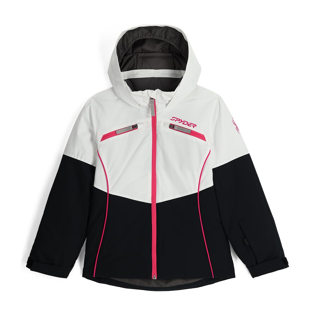 Spyder Girls Camille Insulated Ski Jacket - Waterproof Winter Coat for Kids - Perfect for Snowboarding, Skiing & Cold Weather Outdoor Activities