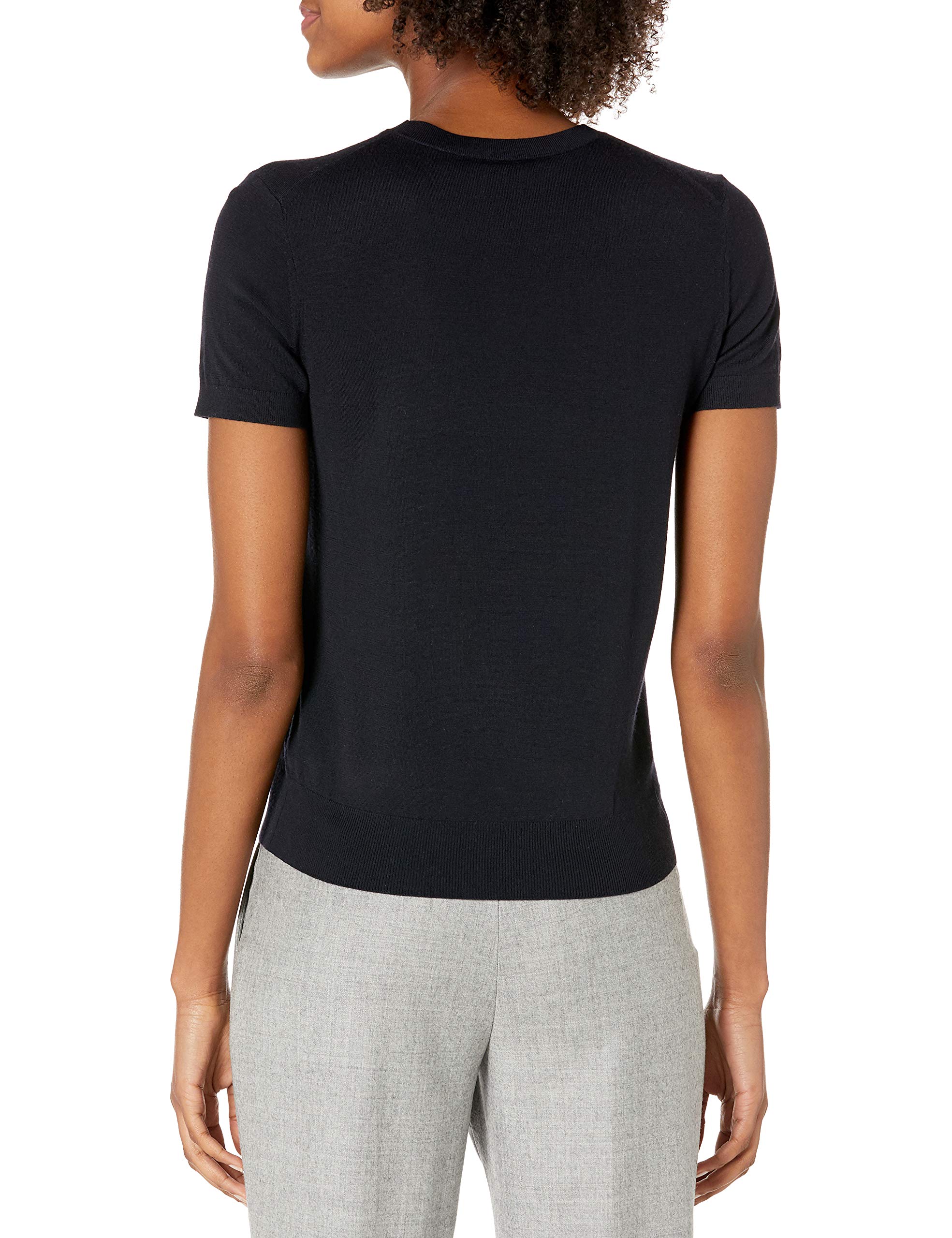 Theory Women's Basic Crewneck T-Shirt - Soft Cotton Casual Tee for Everyday Wear | Perfect for Work, Weekend & Layering