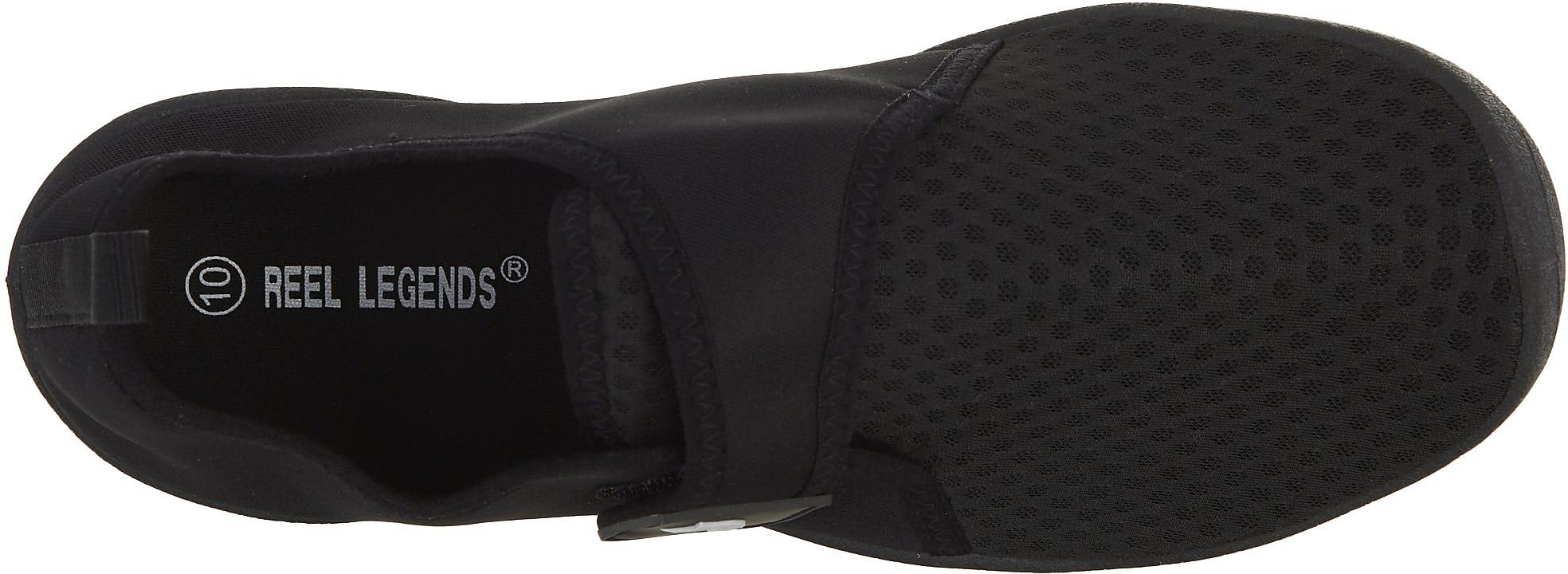 Reel Legends Men's Bluefish Water Shoes - Lightweight Quick-Dry Aqua Shoes for Swimming, Beach, Kayaking & Fishing | Non-Slip Sole for Wet Surfaces