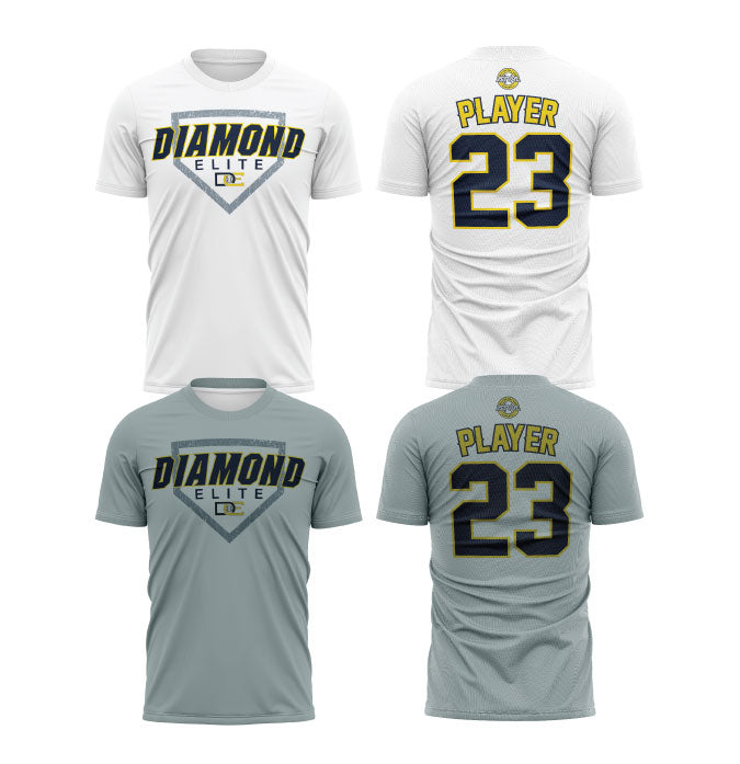 Diamond Elite Men's Sublimated Basketball Jersey - Breathable & Lightweight for Game Day & Training - Perfect for NBA Fans & Streetwear Fashion