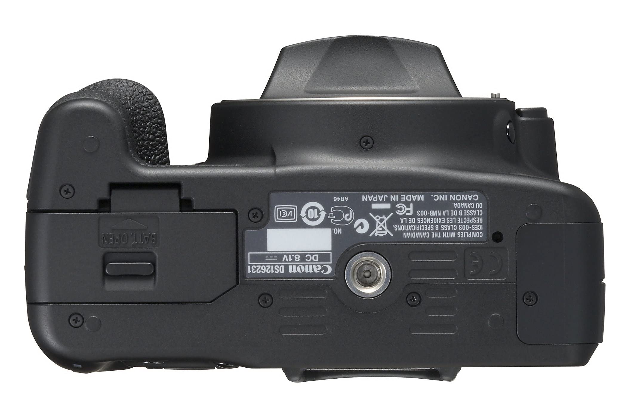 Canon EOS Rebel T1i 15.1MP DSLR Camera with EF-S 18-55mm f/3.5-5.6 IS Lens & 3