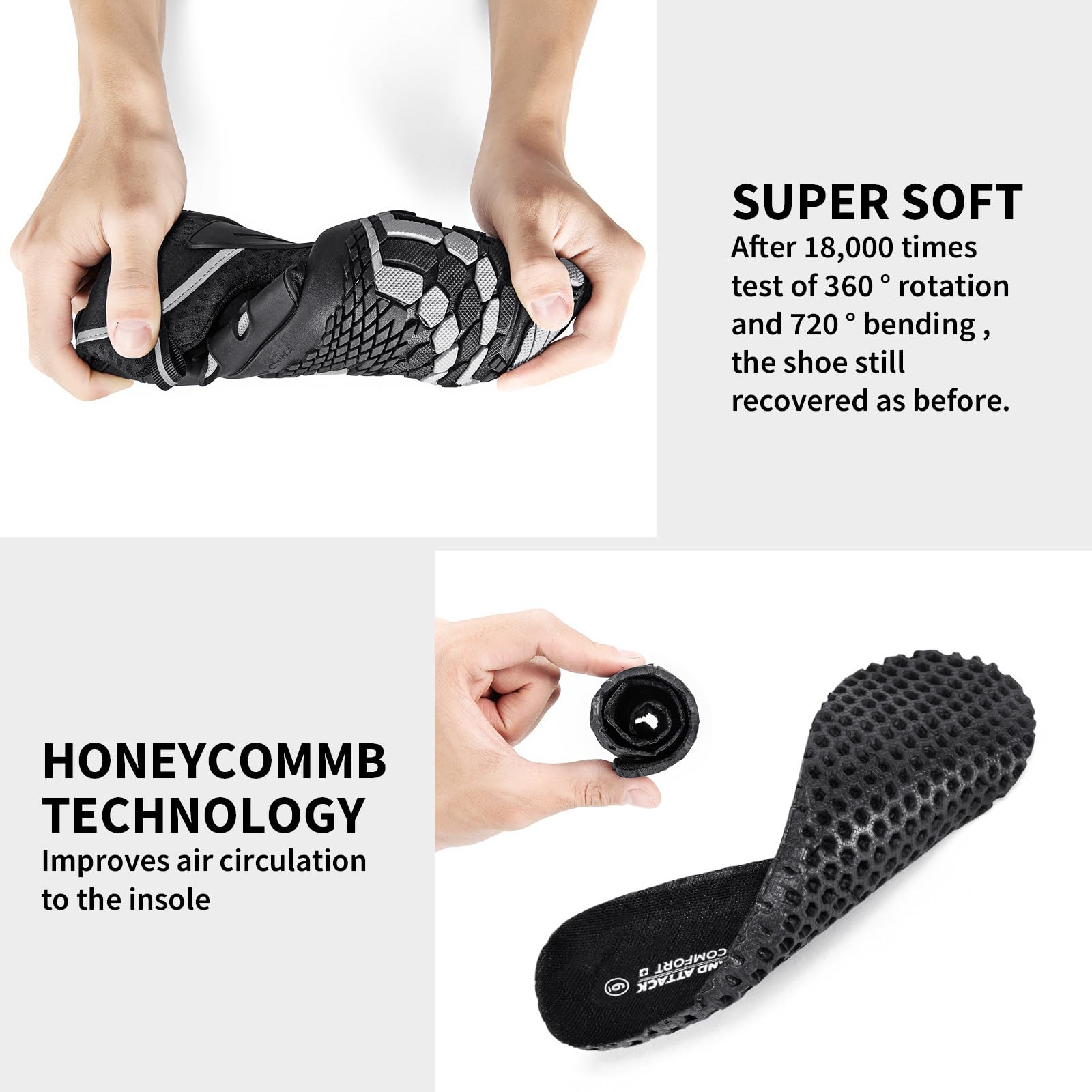 Grand Attack Barefoot Shoes for Women - Minimalist Zero Drop Lightweight Cross-Trainers for Wrestling, Boxing, Weightlifting & Walking | Perfect for Gym, Outdoor Activities & Everyday Wear