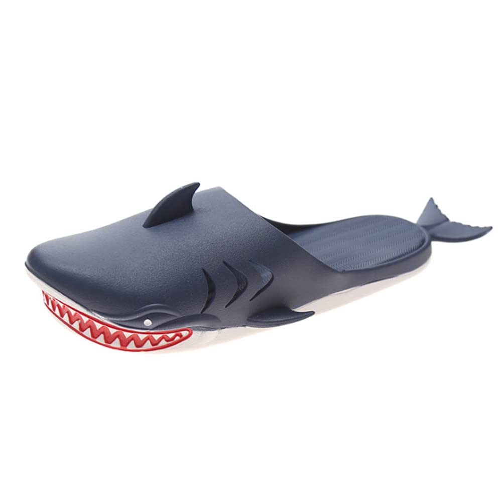 Funny Shark Slippers for Men & Women - Soft Comfortable Beach Shoes for Summer Parties, Poolside Lounging and Cosplay Costume Accessories