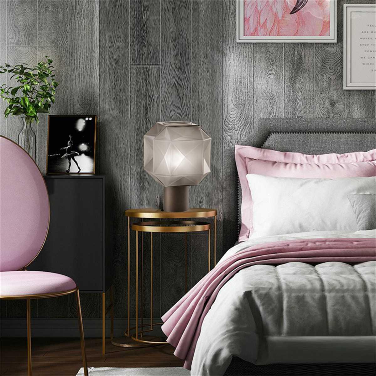 Modern Cubo Table Lamp - Minimalist LED Nightstand Light for Bedroom, Living Room & Office - Warm White & Cool White Dimmable Lighting for Reading & Relaxation