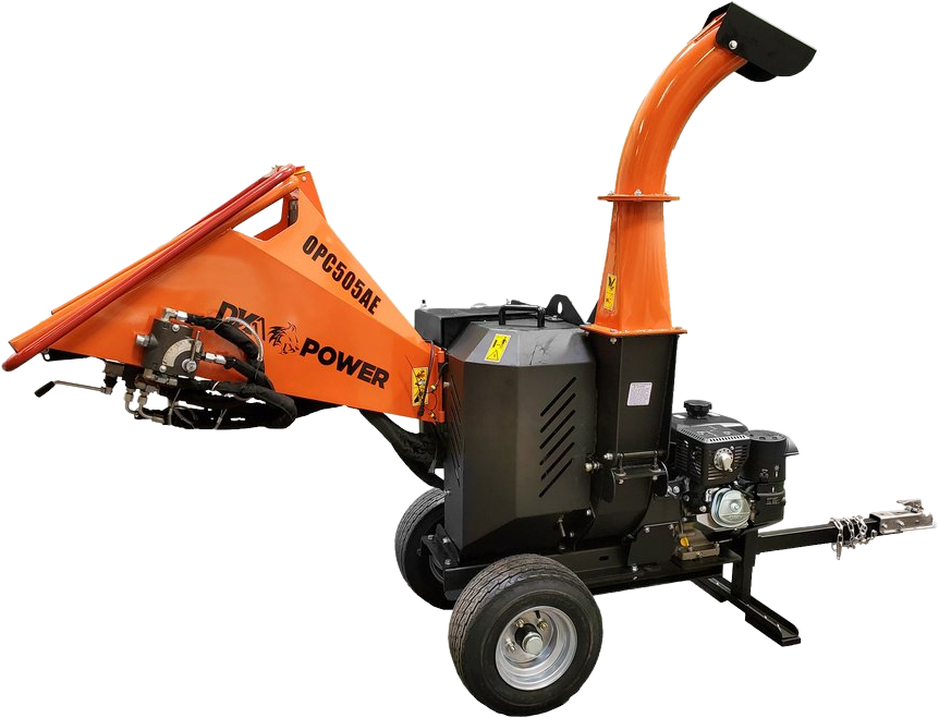 DK2 OPC505AE 14HP Kohler CH440 429cc Gas Powered Wood Chipper Shredder with 5