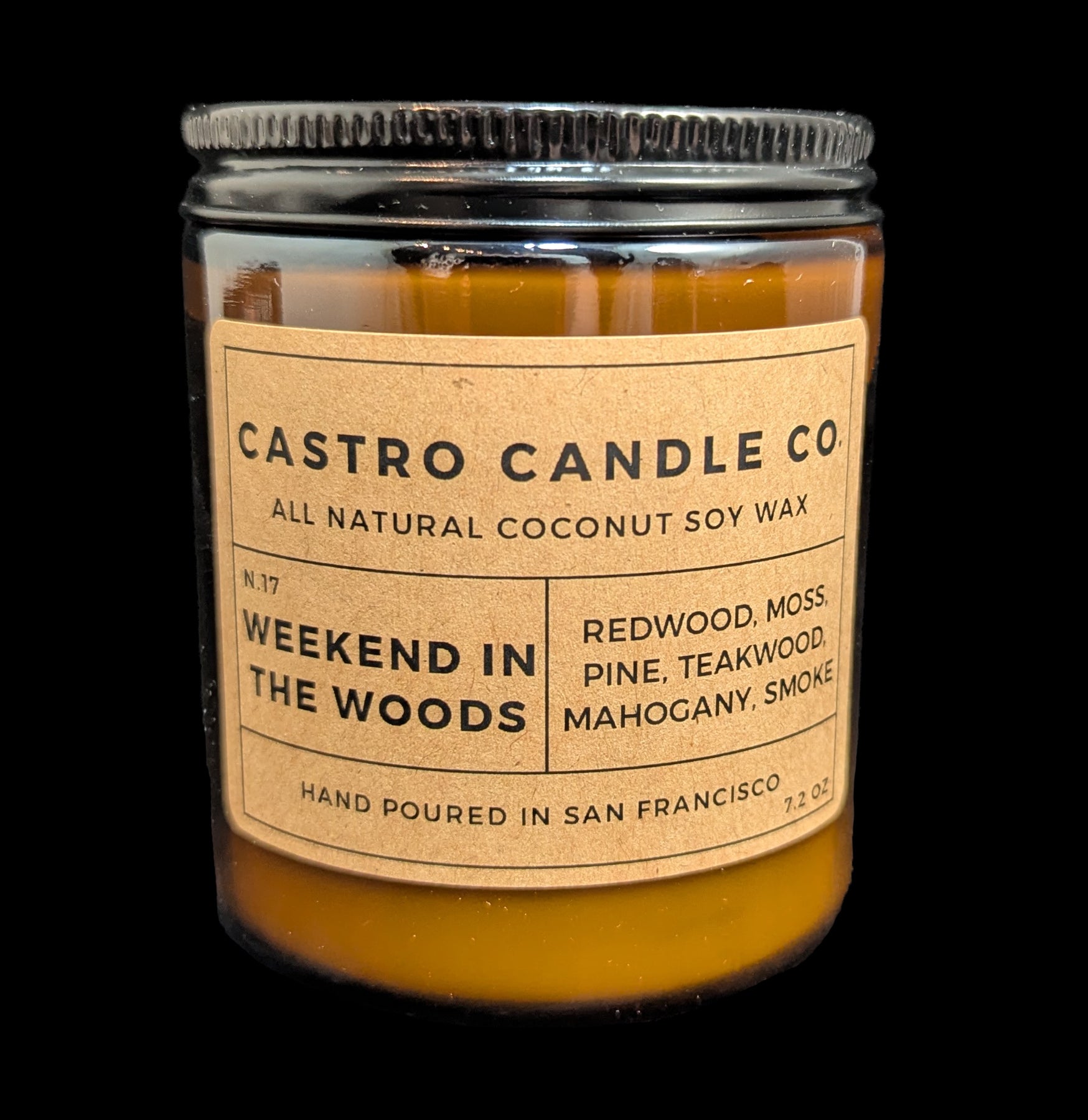 Premium Coconut Wax Candle for Home & Relaxation - Woodsy Scent for Bedroom, Bathroom & Meditation - Eco-Friendly Aromatherapy Gift