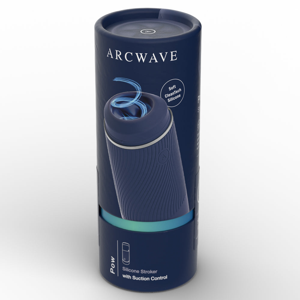 Arcwave Pow Manual Suction Control Masturbator for Men - Rechargeable Male Pleasure Device with Adjustable Intensity, Ergonomic Design - Perfect for Solo Play & Couples Use