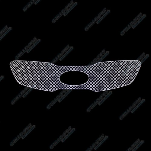 APS Compatible with Kia Sorento 2011-2013 Chrome Mesh Front Grille Insert with Logo - Stainless Steel Upper Main Grill Replacement (KX6757S) - Perfect for Car Upgrades & Customization