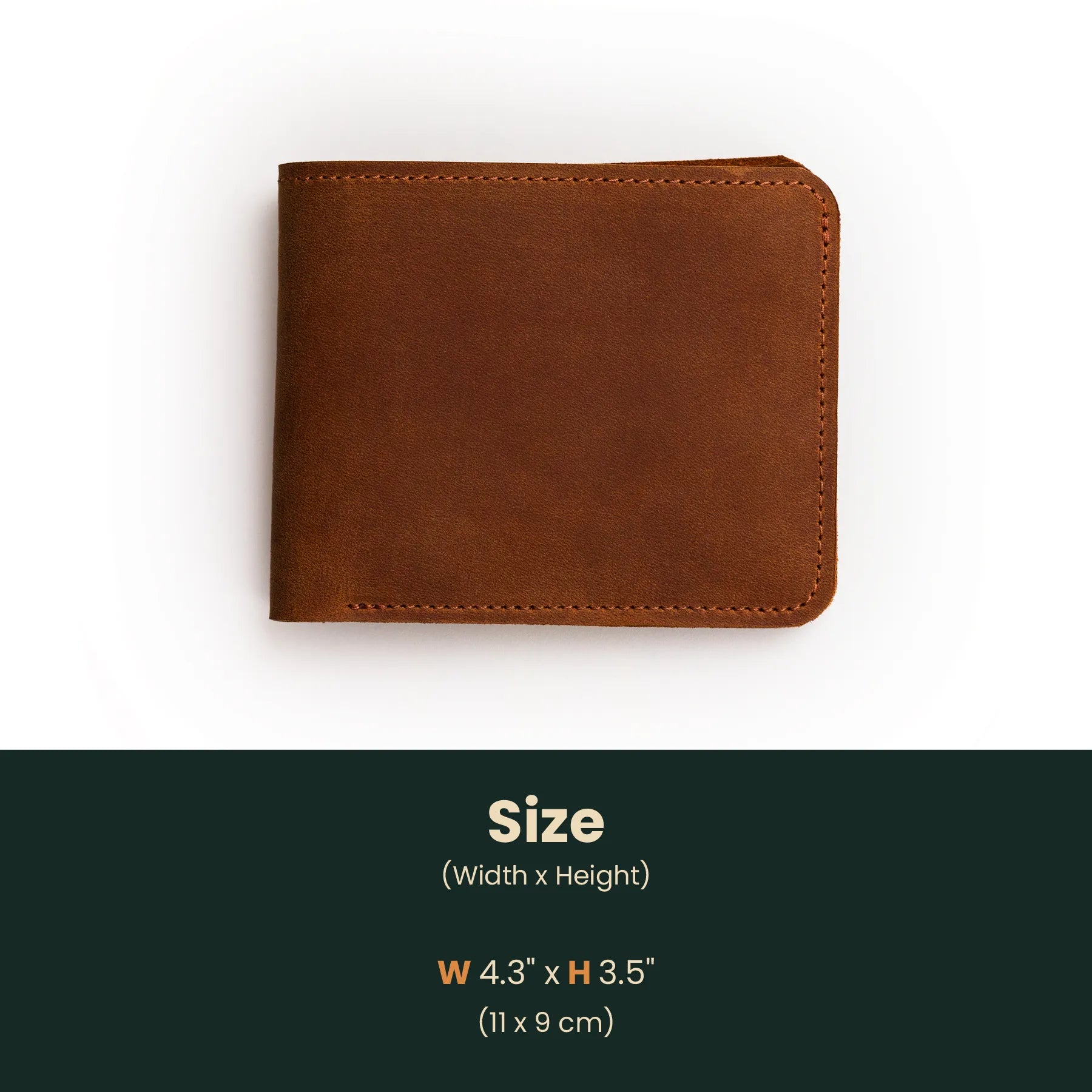 Personalized Leather Wallet for Men & Women - Custom Engraved RFID Blocking Bifold Wallet - Perfect Gift for Dad, Husband, Boyfriend - Ideal for Travel, Business & Everyday Use
