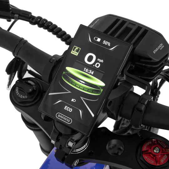Cyrusher Trident 1000W Mid-Drive Electric Bike - 28 MPH Speed & 75 Mile Range - Perfect for Commuting, Off-Roading & Urban Adventures