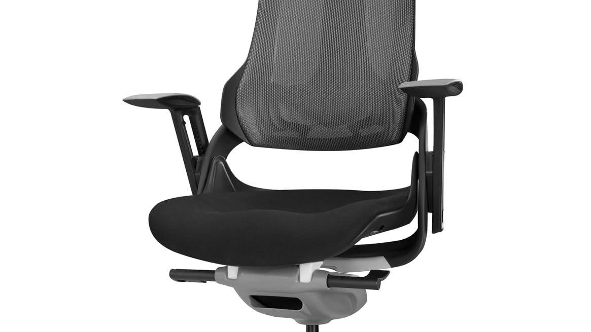 Uplift Desk Pursuit Ergonomic Office Chair - White - Adjustable Lumbar Support & Tilt for Comfort - Perfect for Home Office, Gaming & Workspace