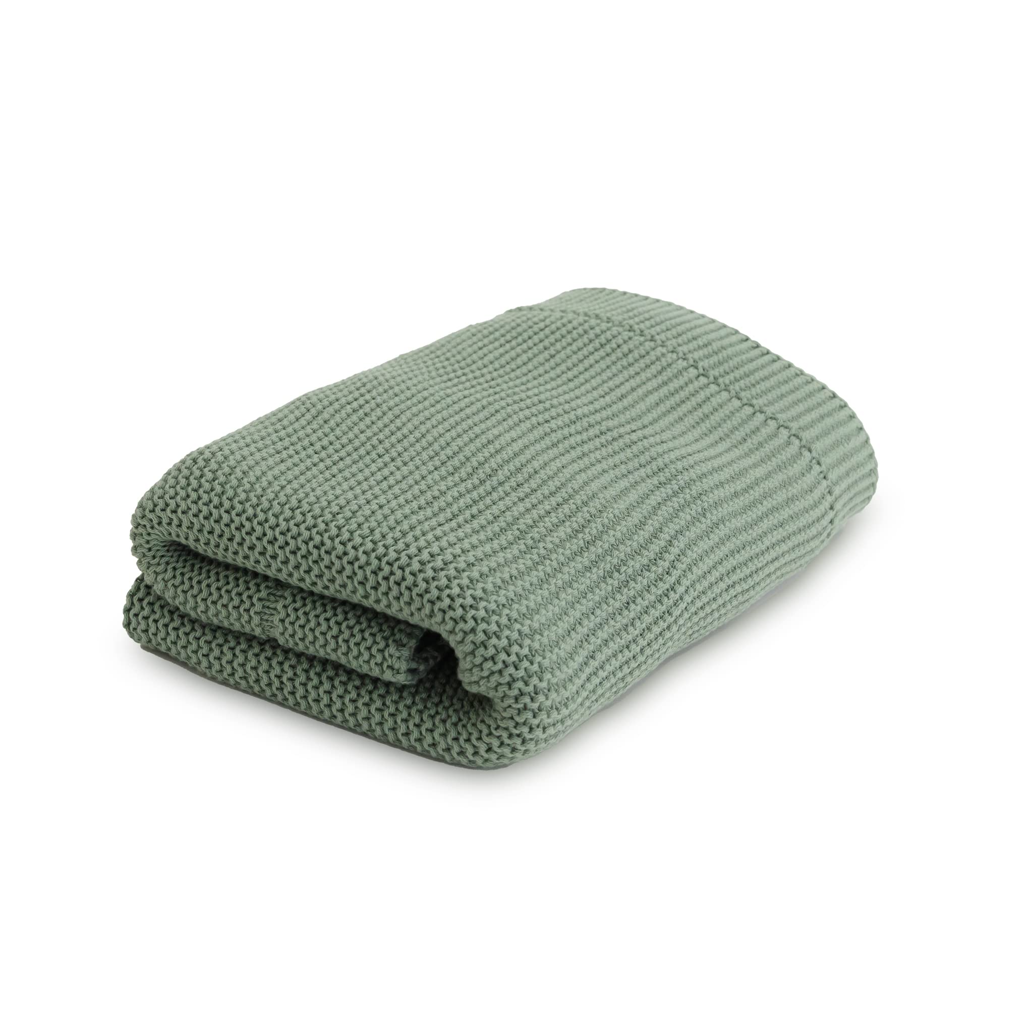 Natemia Ultra Soft Organic Cotton Knitted Baby Receiving Blanket - 30