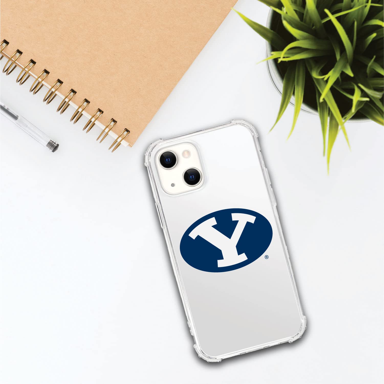 OTM Essentials Brigham Young University Tough Edge Protective Phone Case - Durable Classic Design for BYU Fans | Perfect for School, Travel & Everyday Use