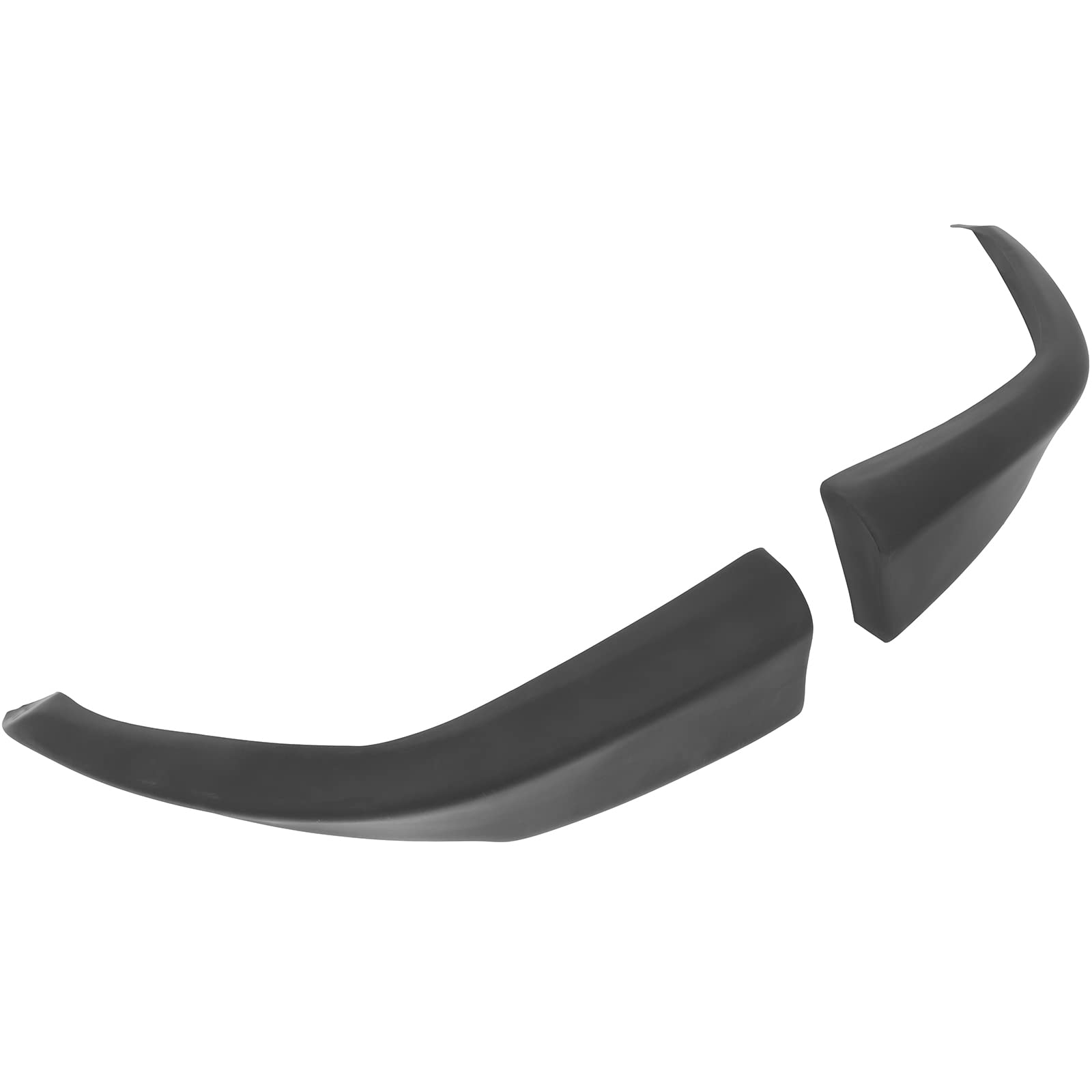 ABS Front Bumper Lip Chin Splitter Spoiler for 2009-2010 Toyota Corolla - Matte Black Air Dam Body Kit - Enhances Aerodynamics & Sporty Style for Street Racing & Car Shows