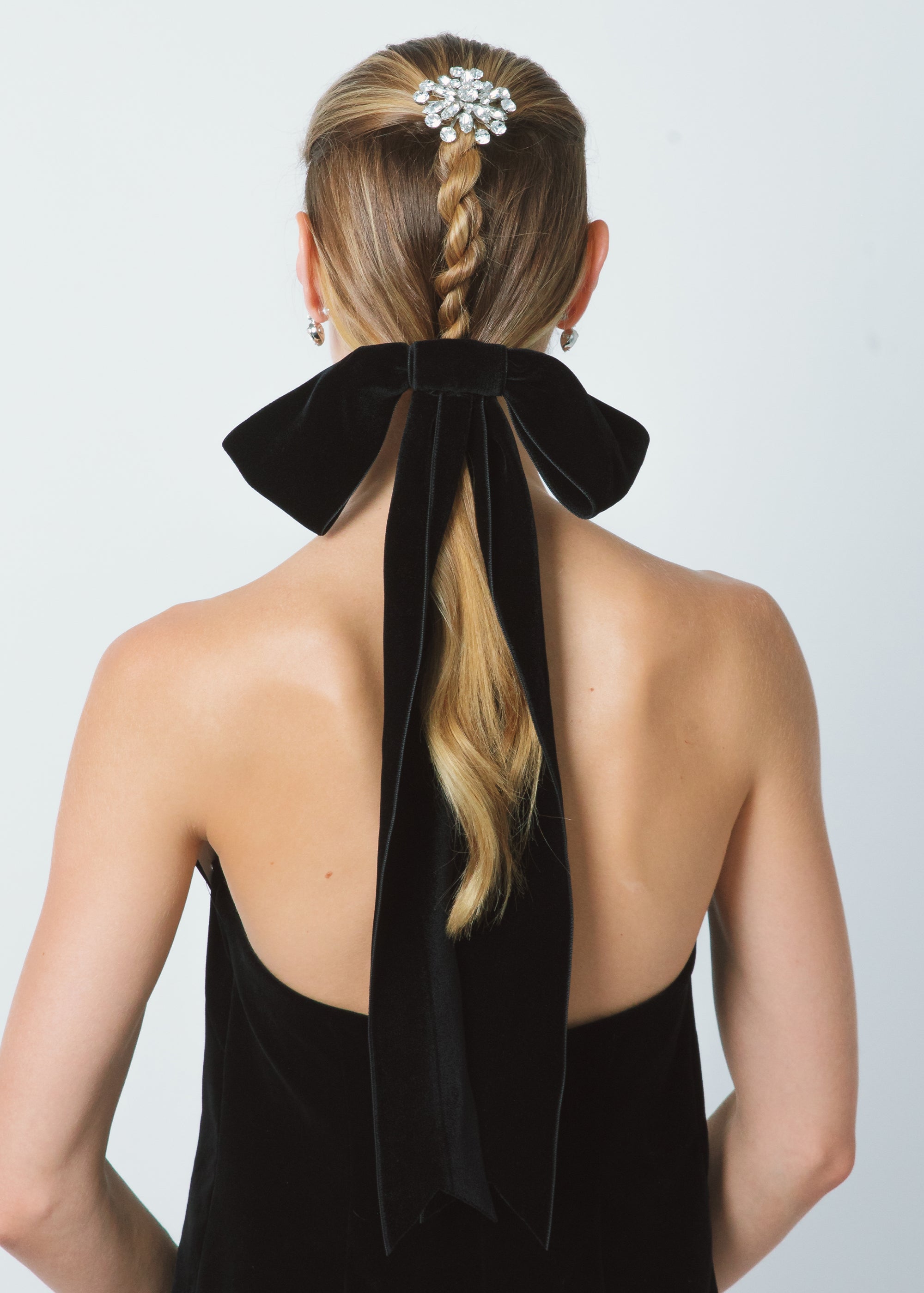 Ariah Crystal Hair Barrettes - Elegant Rhinestone Hair Clips for Women & Girls - Perfect for Weddings, Parties & Everyday Styling