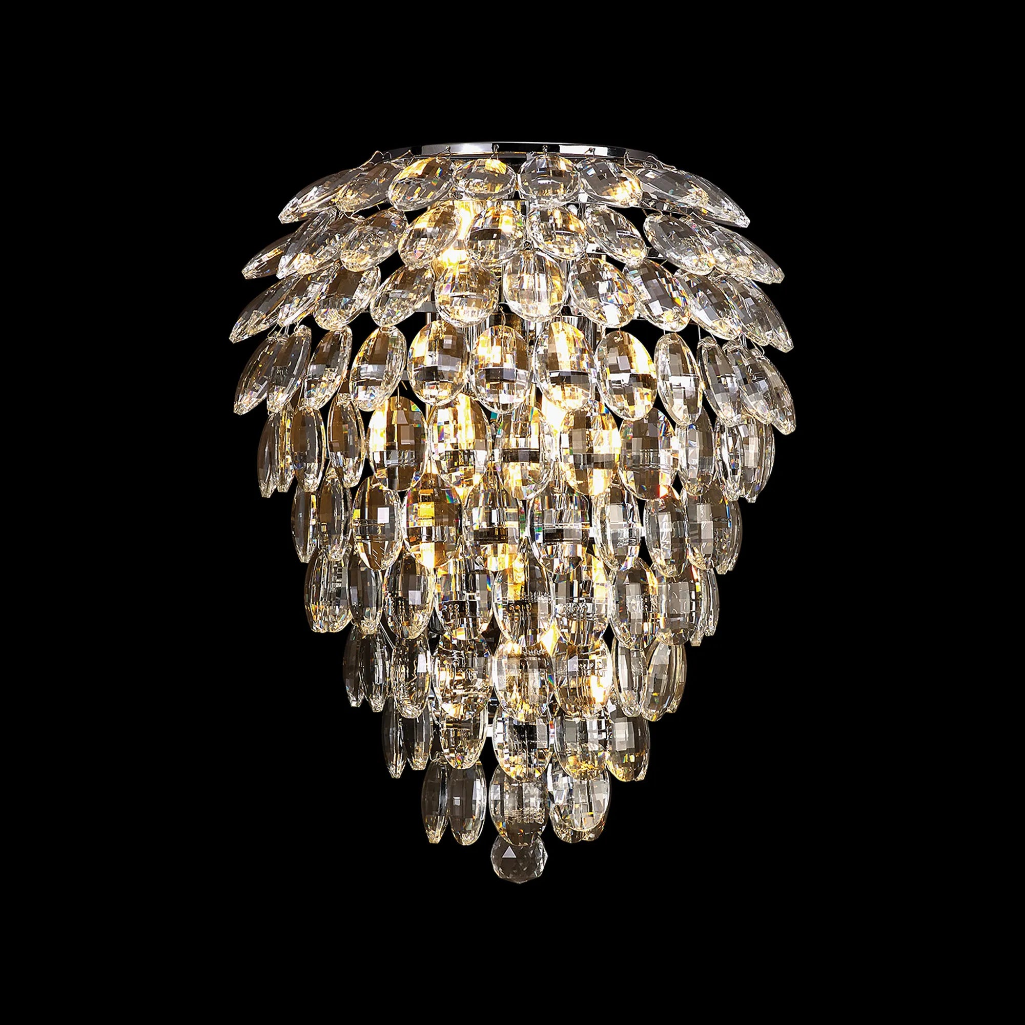 Consten IP Tall Wall Lamp - 6 Light G9 Base, IP44 Waterproof, Modern Sconce for Living Room, Bedroom, or Hallway Lighting