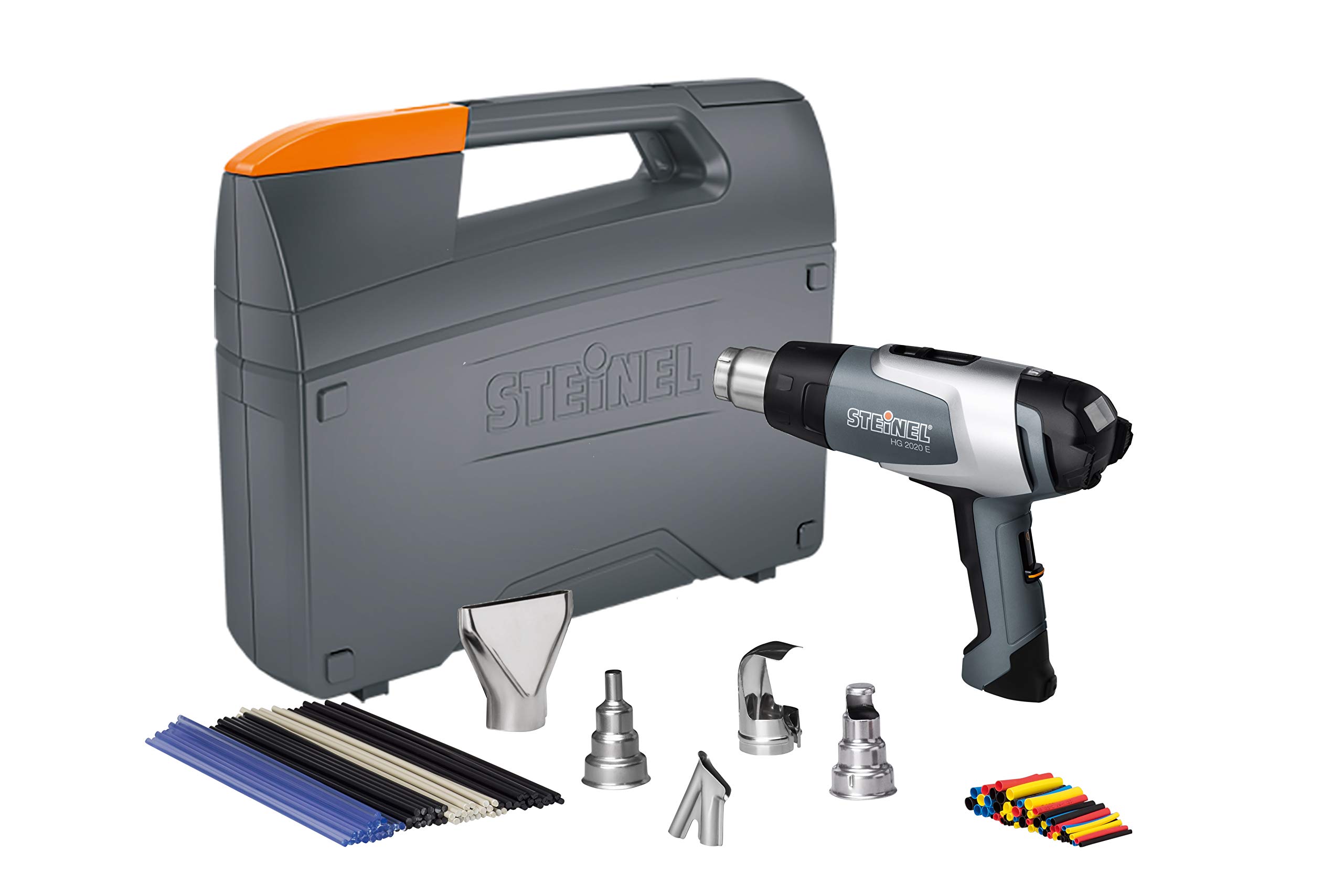 Steinel Professional Heat Gun Kit - 25th Anniversary Edition with 3 Nozzles & Carrying Case | Perfect for Paint Stripping, Shrink Wrapping, Thawing Pipes & DIY Projects
