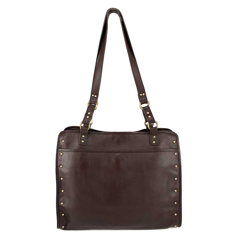 Mary Frances Mix it Up Leather Tote Bag - Stylish Multi-Color Handbag for Women | Perfect for Work, Travel & Everyday Use