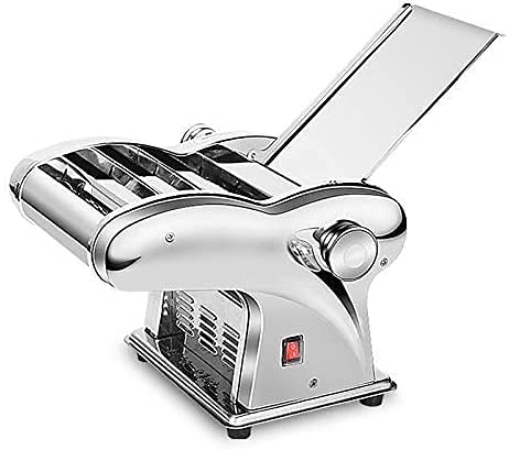 135W 110V Automatic Electric Dumpling Maker & Pasta Machine for Homemade Dough, Noodles, Wonton Wrappers - Perfect for Asian Cuisine, Italian Pasta, Family Cooking