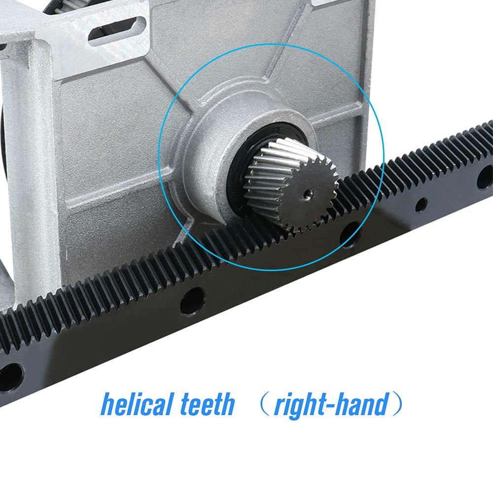 High Precision 1.5Mod 15x15mm Gear Rack - 1000mm/1500mm/2000mm Length Options - Durable Straight Teeth for CNC Engraving Machines, 3D Printers & Robotics - Perfect for Industrial Automation & DIY Projects (1pc 1000mm)