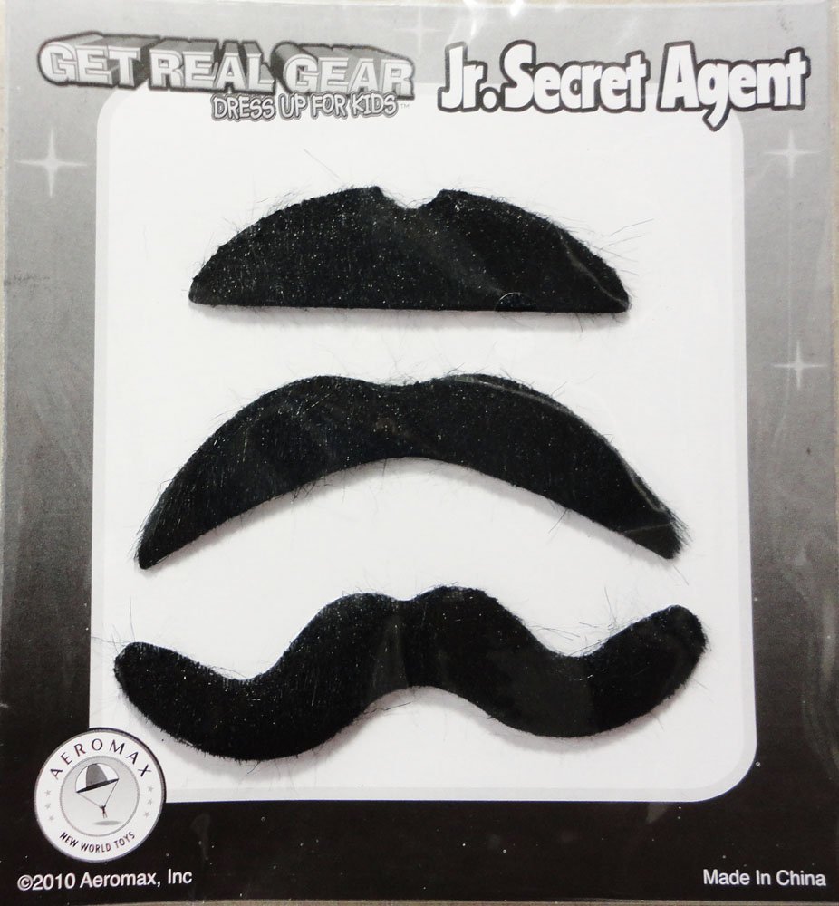 Aeromax Jr. Secret Agent Costume Set with Spy Accessories - Youth Large (Ages 9-12) - Black | Perfect for Halloween, Cosplay, Role Play & Themed Parties