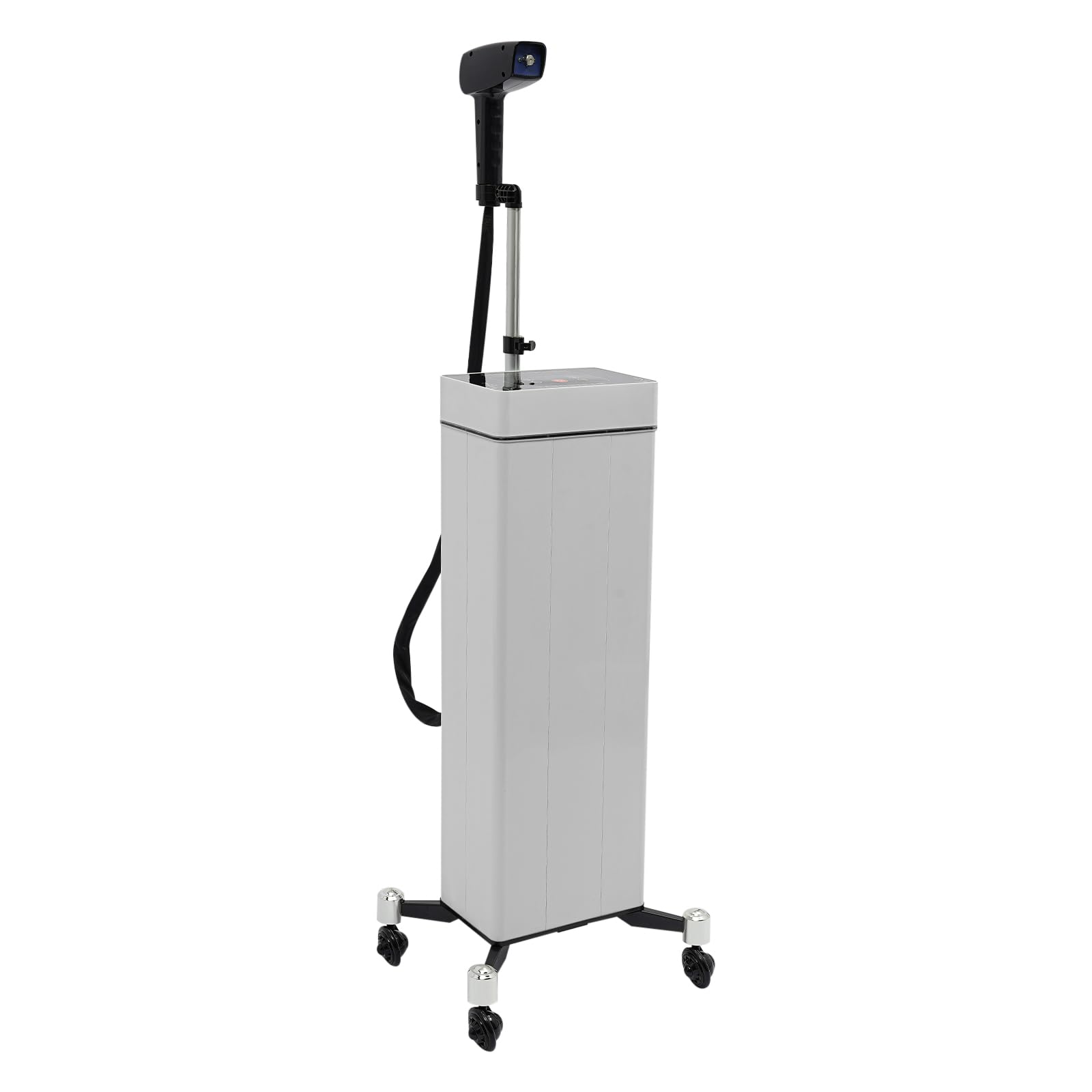 Professional Nano Hair Steamer for Salon & Home Use - 3-in-1 Deep Conditioning Hair Repair System with Digital Touch Panel, Rolling Base & Stand - Perfect for Hair Coloring, SPA Treatments & Damaged Hair Care