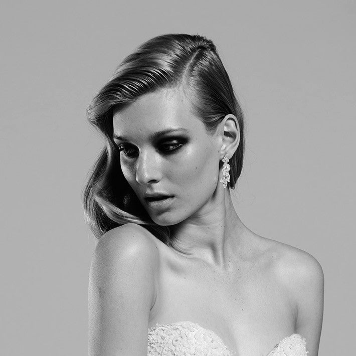Elegant Bridal Earrings by Stephanie Browne – Perfect for Weddings, Prom & Special Occasions