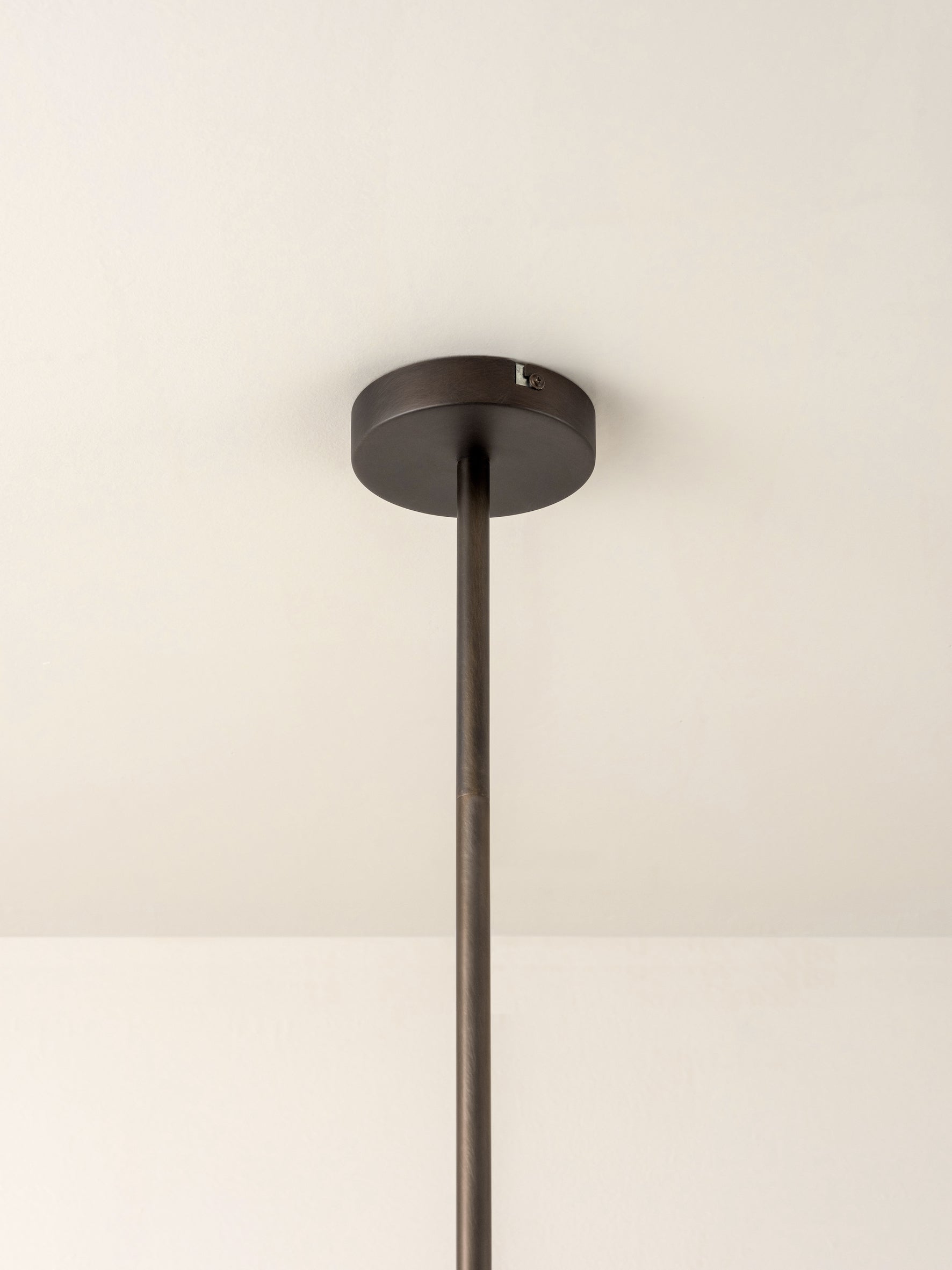 Ruzo 4-Light Bronze Ceiling Pendant - Modern Chandelier for Dining Room, Kitchen Island & Bedroom Lighting