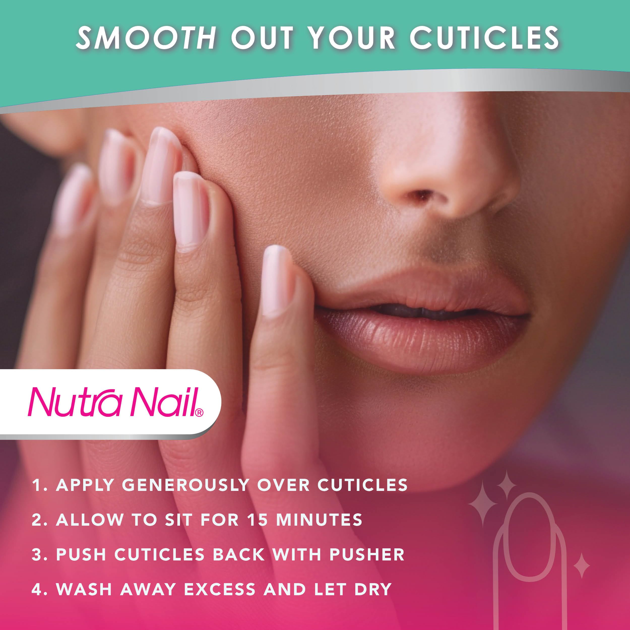 Nutra Nail Naturals Cuticle Remover - Instant Nail Bed Softener & Removal Oil Treatment for Healthy Nails (0.45 Fl Oz) - Perfect for At-Home Manicures & Professional Nail Care