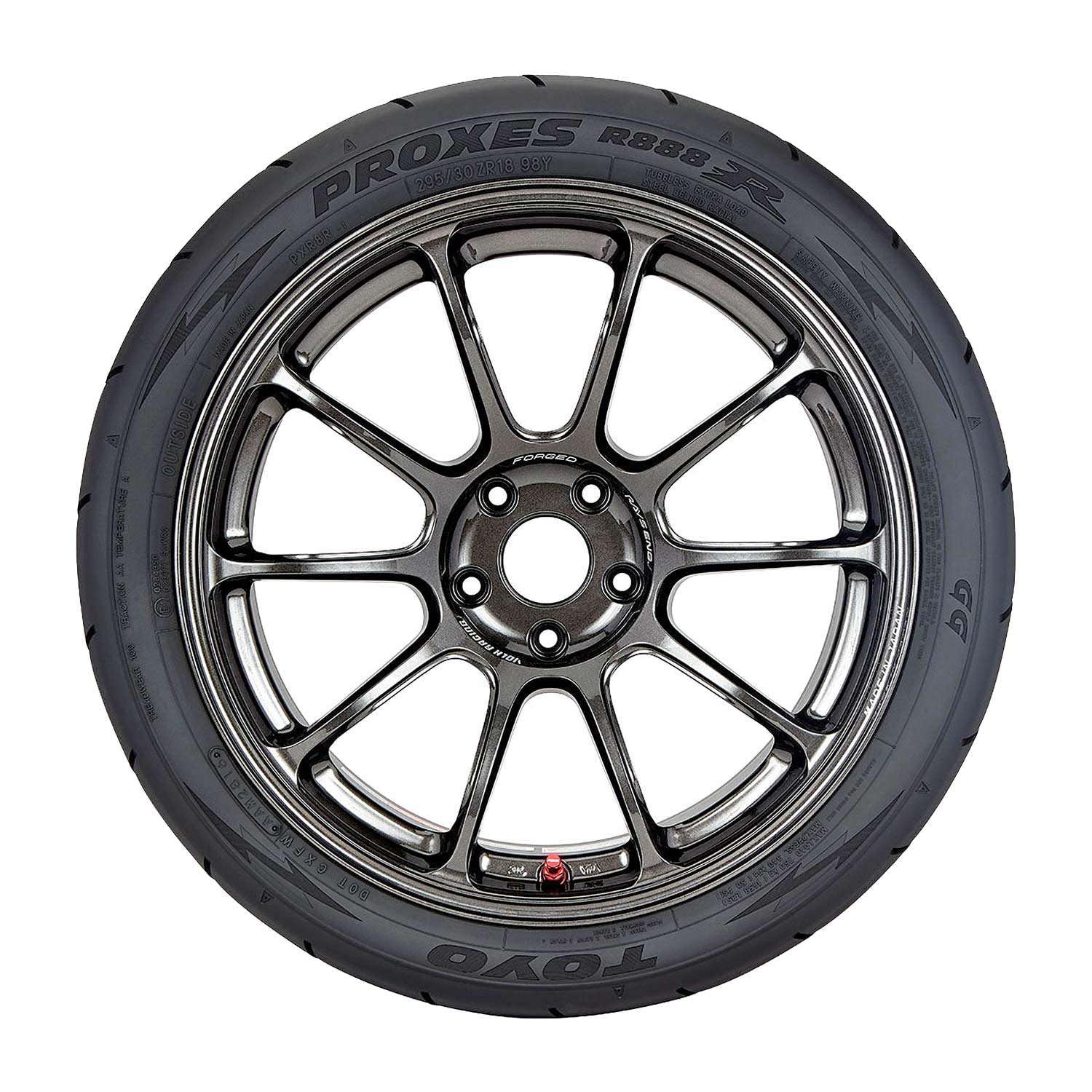 Toyo Tires PROXES R888R 255/50ZR16 99W High Performance Racing Radial Tire - Track & Street Use for Sports Cars & Drifting