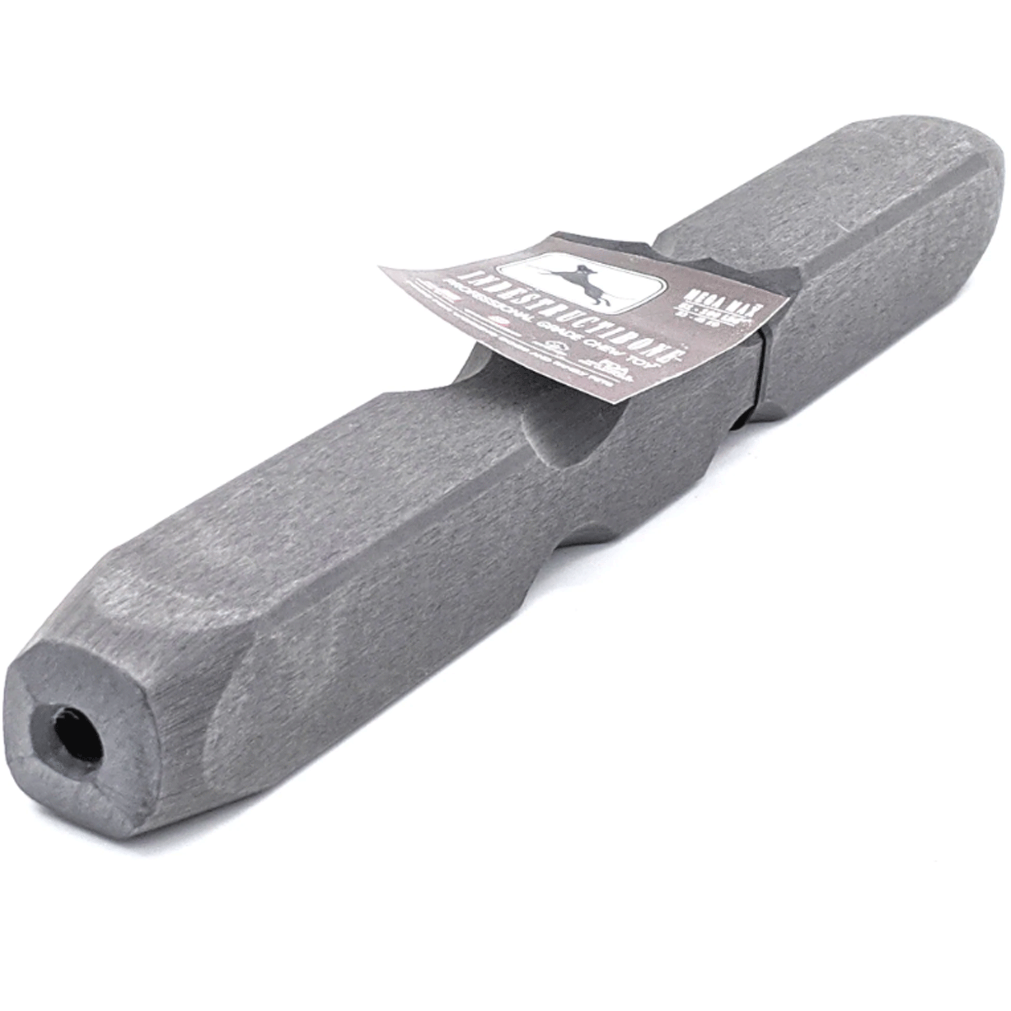 Indestructible Grey Dog Chew Toy - Bulletproof Pet Products for Aggressive Chewers - Perfect for Large Dogs & Puppy Teething Relief