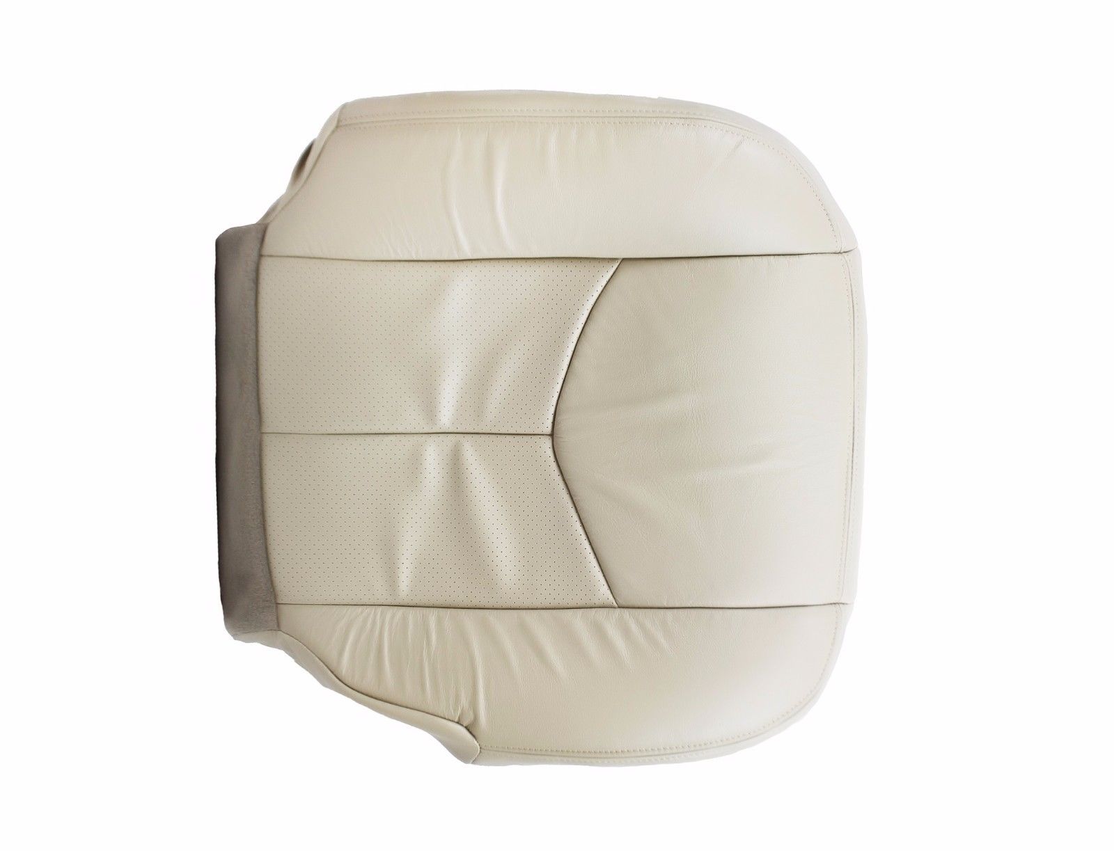 2003-2005 Cadillac Escalade Genuine Leather Driver Side Bottom Seat Cover - Tan Color #152 - Perfect Replacement for Worn Car Seats & Interior Upgrade