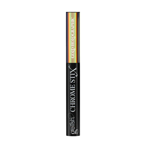 Gelish Chrome Stix Gold Holographic Nail Polish - 0.17 oz Long Lasting Metallic Shine for Manicure & Pedicure - Perfect for Parties, Weddings & Special Occasions
