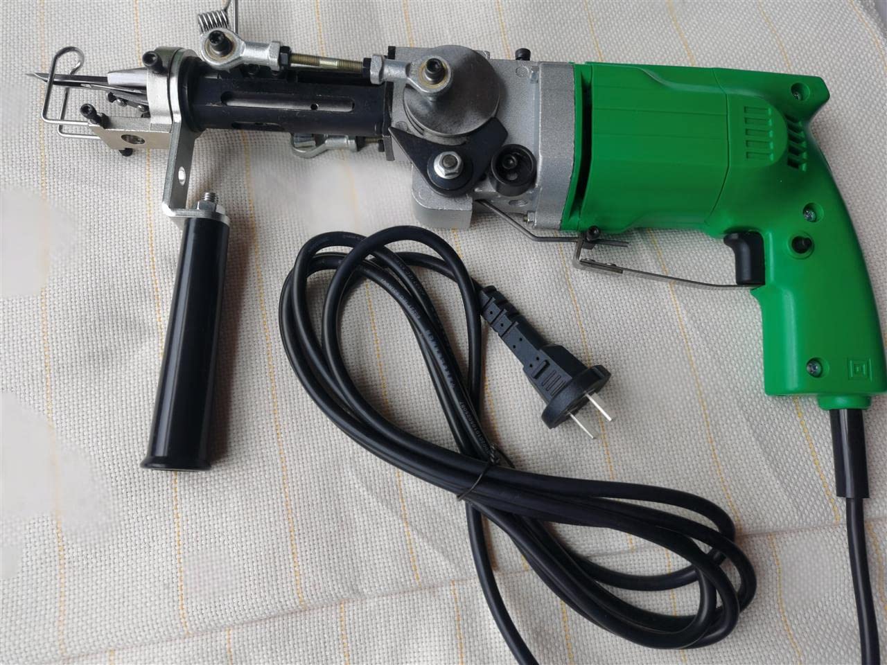BMGIANT ZQ-II Electric Hand Tufting Gun - Professional Rug Making Machine for DIY Craft, Cut & Loop Pile Carpet Weaving Tool (Perfect for Home Decor, Wall Hangings & Custom Rugs)