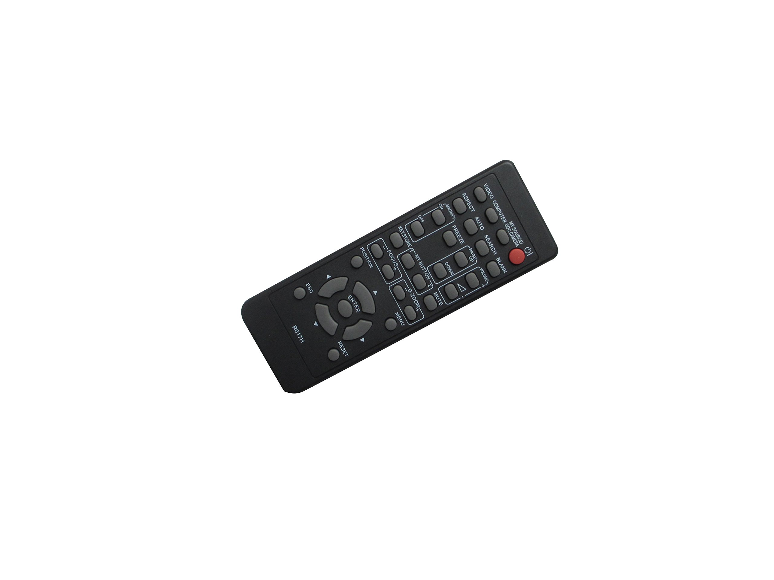 ViewSonic PJ551-1 PJ750 LCD Projector Replacement Remote Controller - Compatible with ViewSonic Projectors | Perfect for Home Theater, Classroom Presentations & Office Meetings