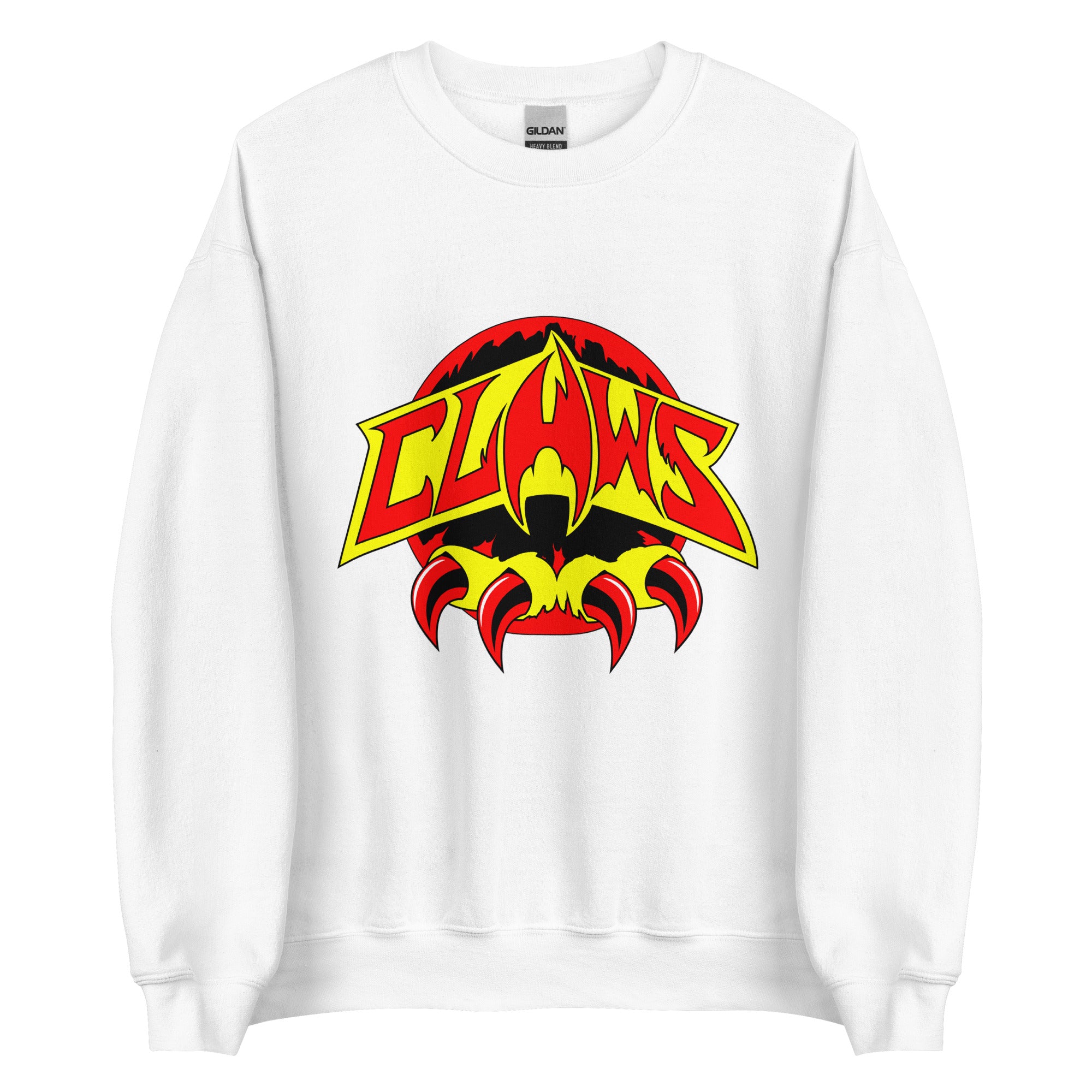 Zoo Jitsu Fighters CLAWS Logo Unisex Sweatshirt - Comfortable Pullover Hoodie for Martial Arts Fans & Streetwear Style | Perfect for Training, Gym, and Casual Wear